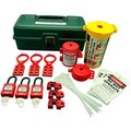 Zing ZING RecycLockout Lockout Tagout Kit, 32 Component, Deluxe Tool Box, 7129 7129
